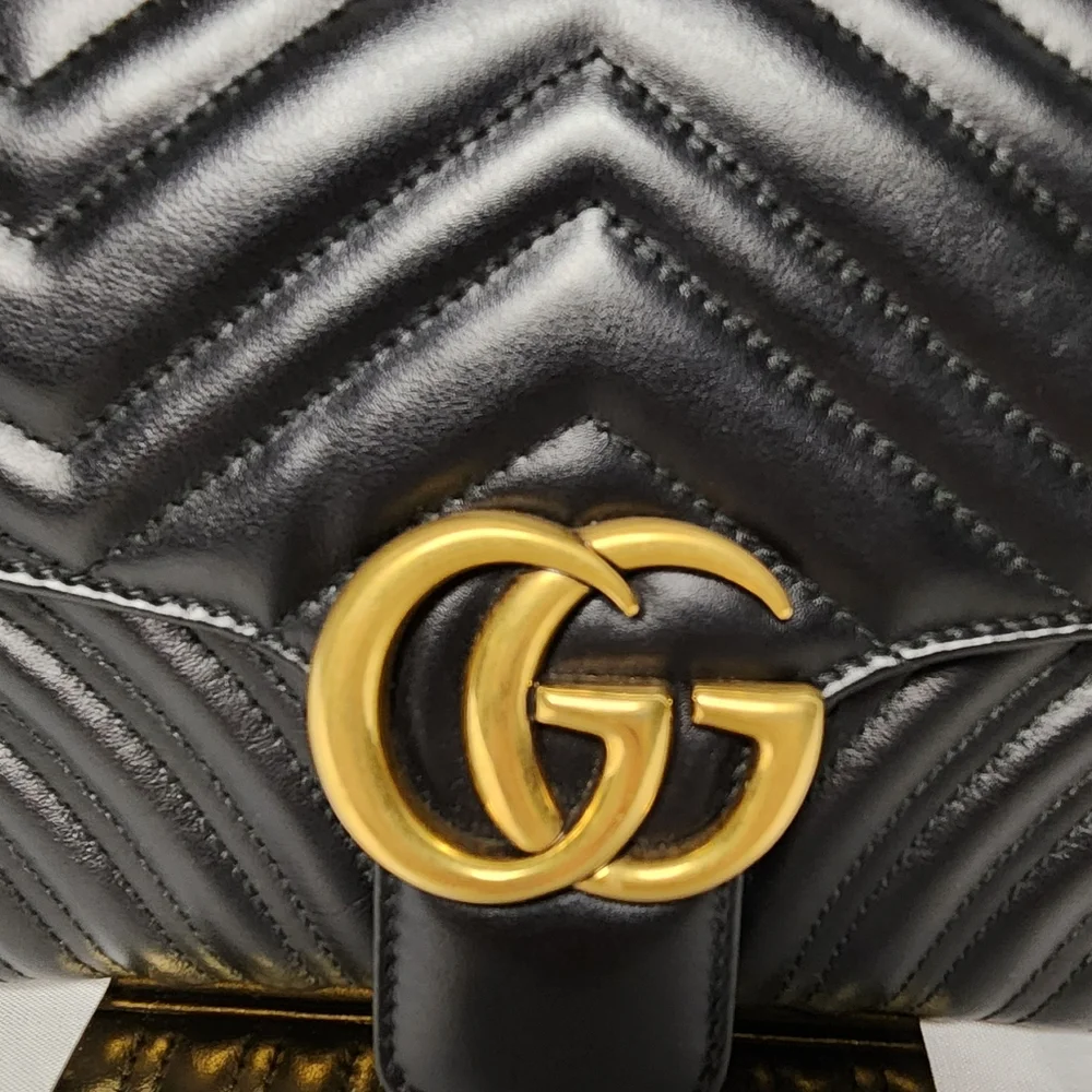 Gucci marmont  SMALL SHOULDER BAG - Picture 2 of 8